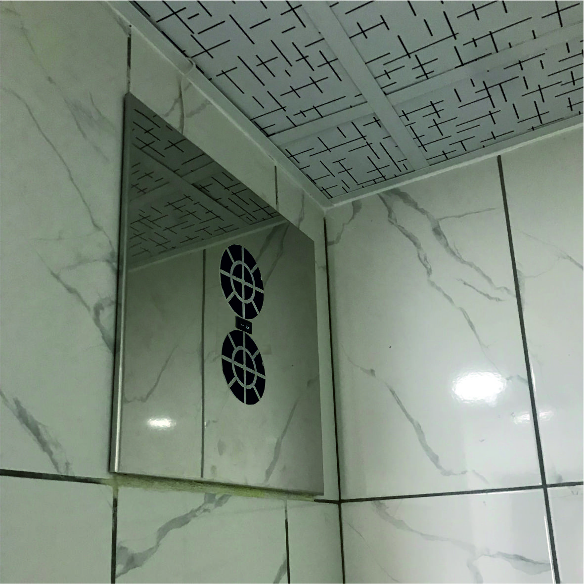 SAKOYA Aspiratör 50X50 cm 304 Paslanmaz Panel 100 M3/h Geritepme Klapeli